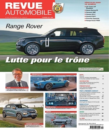 Revue Automobile N°20 Du 19 Mai 2023
