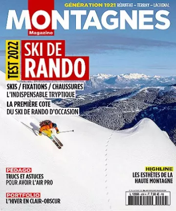 Montagnes Magazine N°494 – Novembre 2021