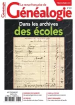 La Revue Française De Généalogie N°231 - Aout-Septembre 2017