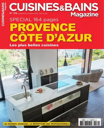 Cuisines et Bains Magazine N°179 – Septembre-Octobre 2019