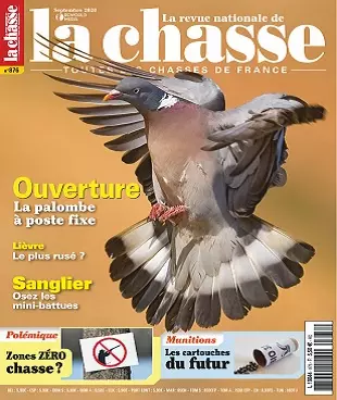 La Revue Nationale De La Chasse N°876 – Septembre 2020