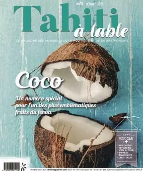 Tahiti à Table N°20 – Octobre 2021
