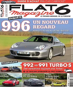 Flat 6 Magazine N°354 – Septembre 2020
