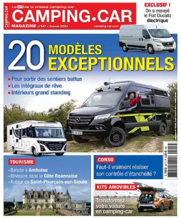 Camping-Car Magazine N°347 – Janvier 2022