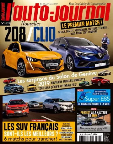 L’Auto-Journal N°1029 Du 14 au 27 Mars 2019