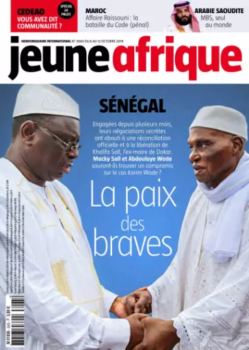 Jeune Afrique N°3065 - 6 au 12 Octobre 2019