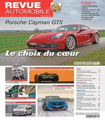 Revue Automobile N°12 Du 25 Mars 2021