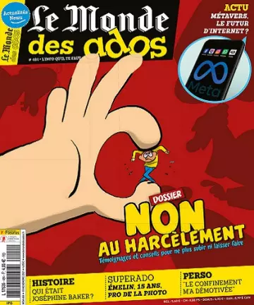 Le Monde Des Ados N°484 Du 17 Novembre 2021