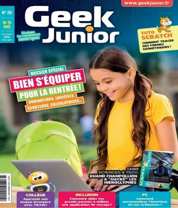 Geek Junior N°26 – Septembre 2022