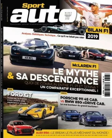 Sport Auto France - Janvier 2020