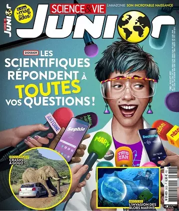 Science et Vie Junior N°382 – Juillet 2021