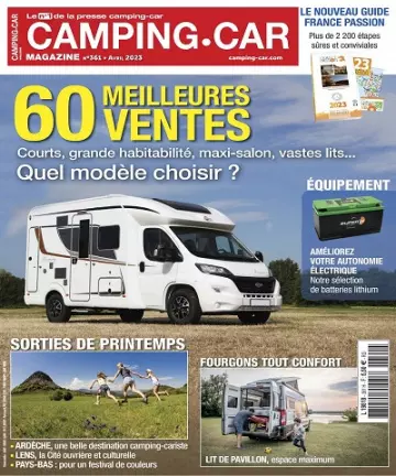 Camping-Car Magazine N°361 – Avril 2023