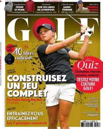 Golf Magazine N°381-382 – Janvier-Février 2022