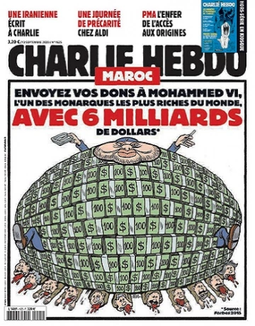 Charlie Hebdo N°1625 Du 13 Septembre 2023
