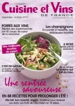 Cuisine et Vins De France N°171 – Une Rentrée Savoureuse