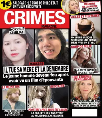Crimes Magazine N°20 – Décembre 2022-Février 2023
