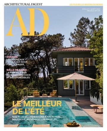 AD Architectural Digest N°179 – Juillet-Août 2023