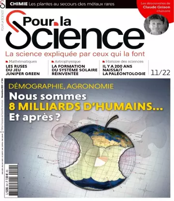Pour La Science N°541 – Novembre 2022