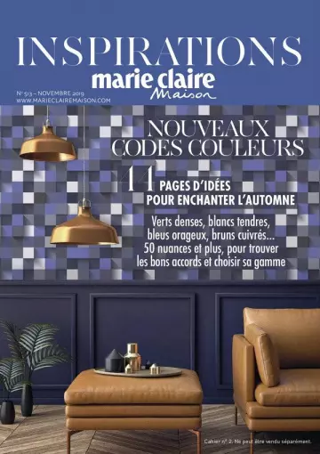 Inspirations (Marie Claire Maison) N°513 - Novembre 2019