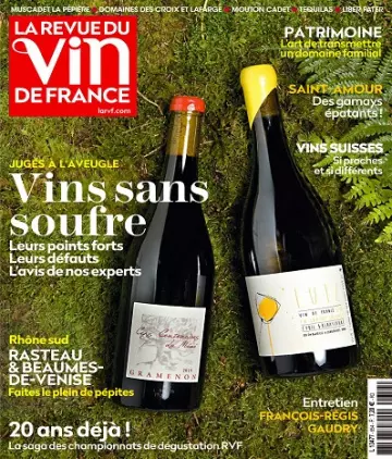 La Revue Du Vin De France N°654 – Octobre 2021