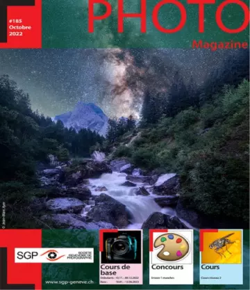Photo Magazine N°185 – Octobre 2022