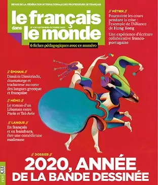 Le Français Dans Le Monde N°430 – Septembre-Octobre 2020