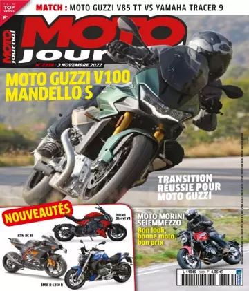 Moto Journal N°2339 Du 3 Novembre 2022