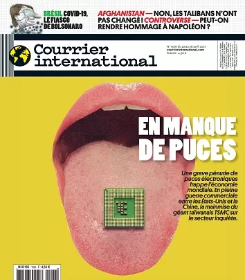 Courrier International N°1590 Du 22 Avril 2021
