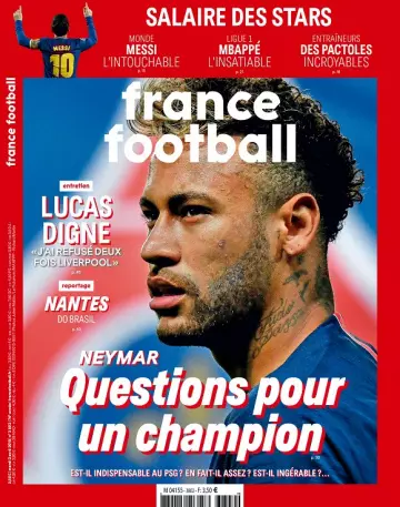 France Football N°3802 Du 2 Avril 2019