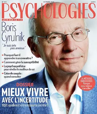 Psychologies Magazine N°414 – Octobre 2020