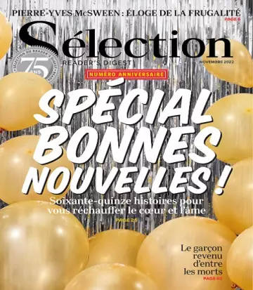 Sélection Du Reader’s Digest Canada – Novembre 2022