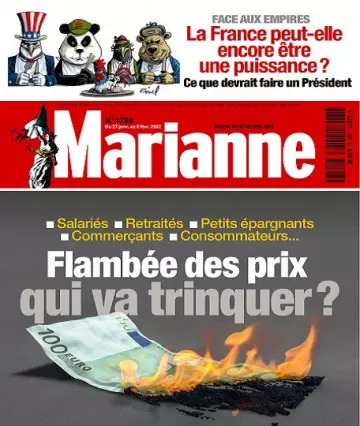 Marianne N°1298 Du 27 Janvier 2022