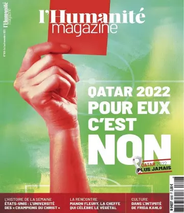 L’Humanité Magazine N°829 Du 3 au 9 Novembre 2022