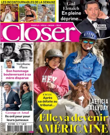 Closer N°729 Du 31 Mai 2019