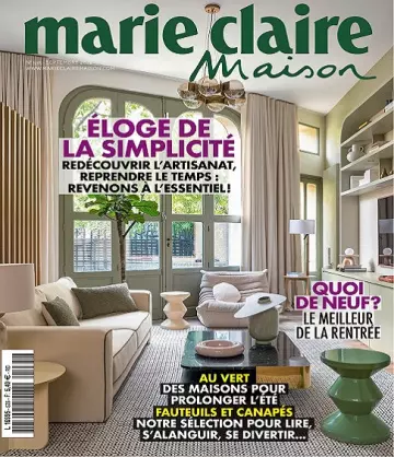 Marie Claire Maison N°535 – Septembre 2022