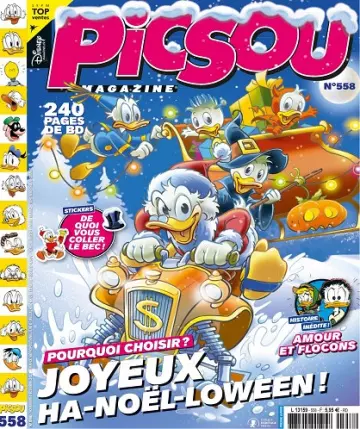 Picsou Magazine N°558 – Novembre-Décembre 2021