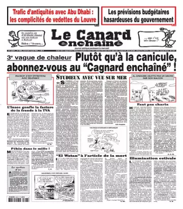 Le Canard Enchaîné N°5308 Du 3 Août 2022