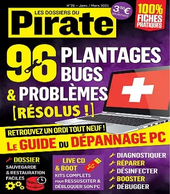 Les Dossiers Du Pirate N°26 – Janvier-Mars 2021