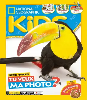 National Geographic Kids N°61 – Septembre 2022