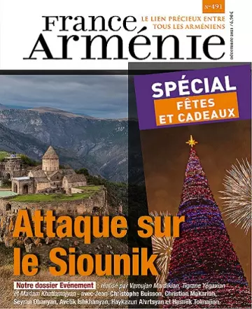 France Arménie N°491 – Décembre 2021