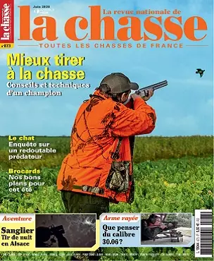 La Revue Nationale De La Chasse N°873 – Juin 2020