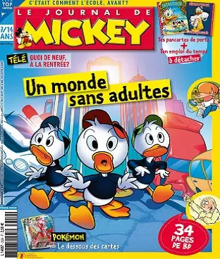 Le Journal De Mickey N°3558 Du 2 Septembre 2020