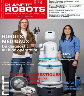 Planète Robots N°74 – Juillet-Août 2022