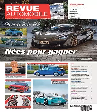 Revue Automobile N°52-53 Du 24 Décembre 2020