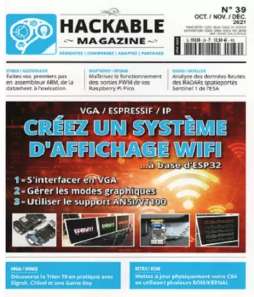 Hackable Magazine N°39 – Octobre-Décembre 2021
