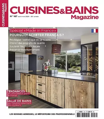 Cuisines et Bains Magazine N°187 – Avril-Mai 2021