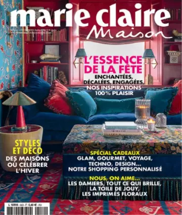 Marie Claire Maison N°530 – Décembre 2021-Janvier 2022