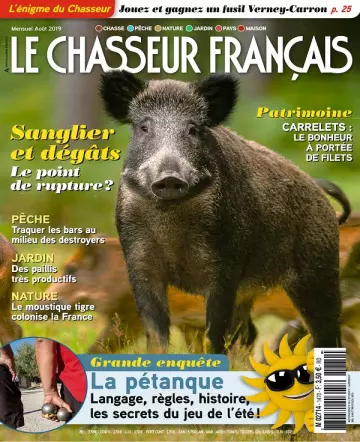 Le Chasseur Français N°1470 – Août 2019