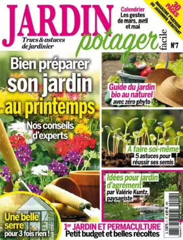 Jardin Potager Facile N°7 – Mars-Mai 2019