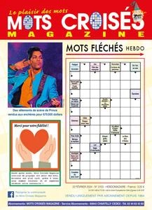 Mots Croisés Magazine N.3103 - 22 Février 2024
